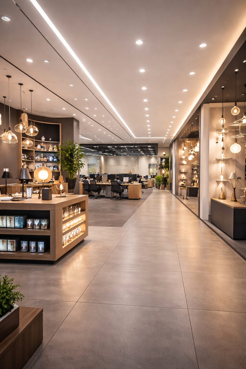 Iluminación comercial