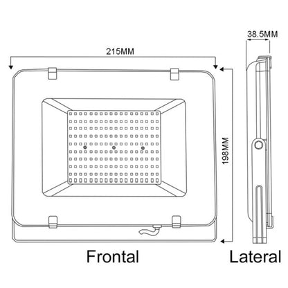 Foco Proyector LED de Área SMD Light Thin 100W – Exterior IP65