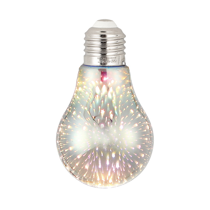 Ampolleta LED 3D A60 1,5W RGB E27 | Iluminación Decorativa Multicolor