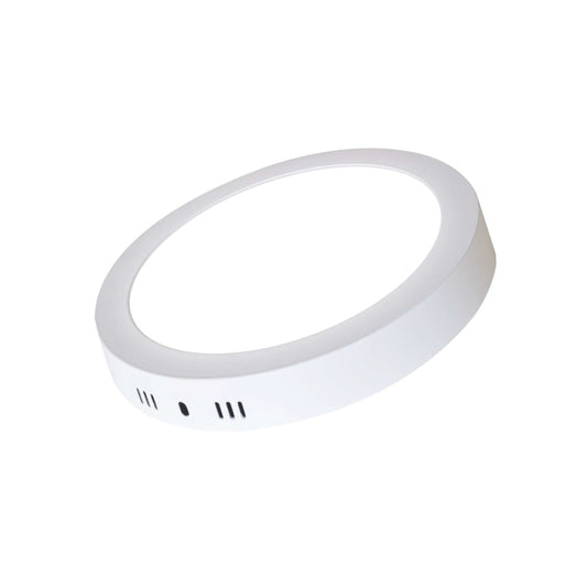 PANEL LED ECO SOBREPUESTO REDONDO 18W SEC