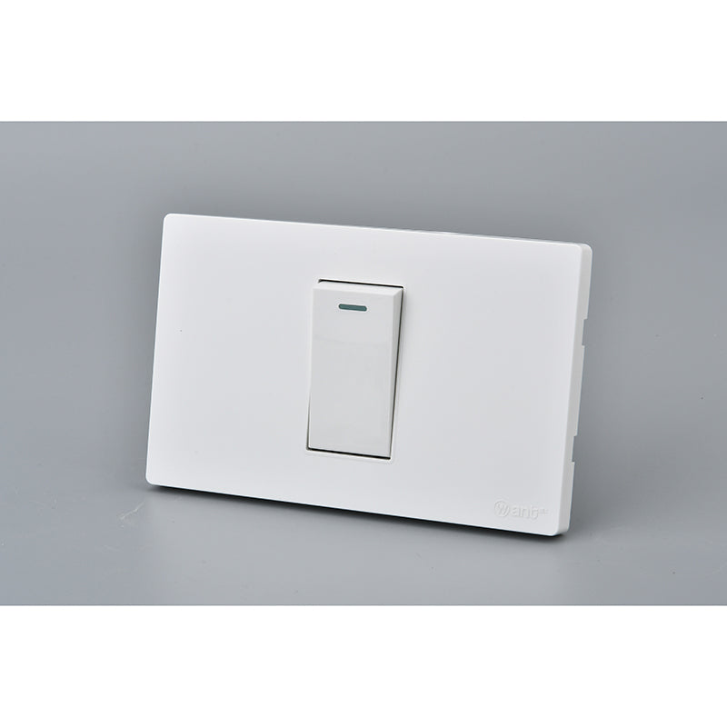 INTERRUPTOR SIMPLE MET 9/24 Eléctrico 16A Blanco
