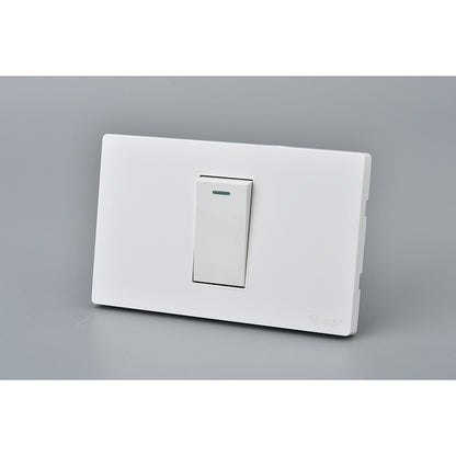INTERRUPTOR SIMPLE MET 9/24 Eléctrico 16A Blanco
