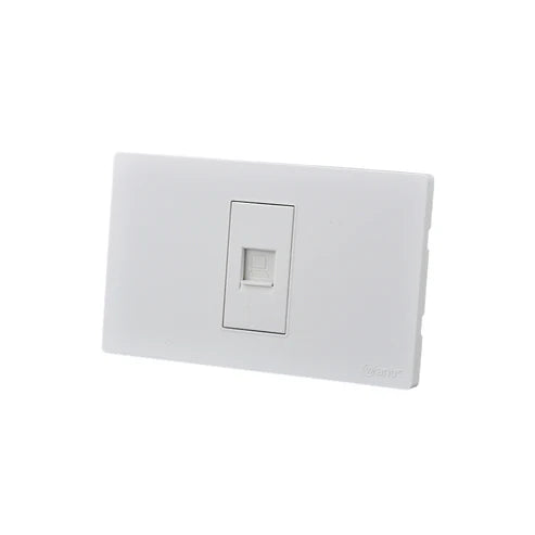 Toma Telefónica RJ11 Met 9/12 Blanco | Conectividad Interior Profesional