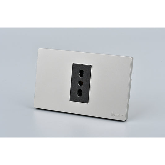 Tomacorriente Simple 16A MET G+N | Conexión Eléctrica Profesional