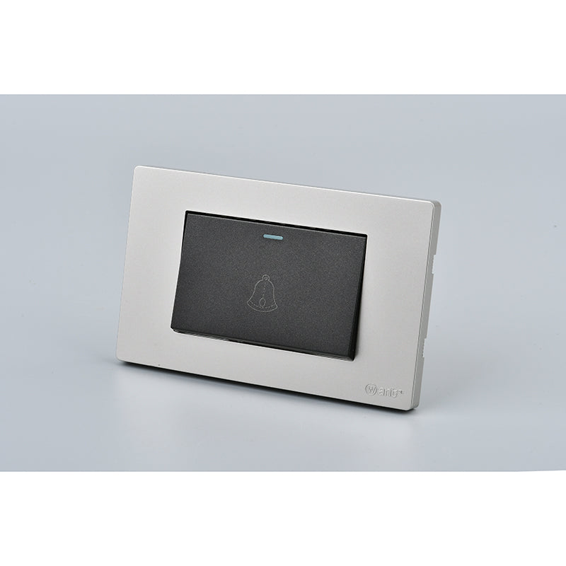 Interruptor Pulsador Simple 10A MET | Control de Iluminación Profesional Interior