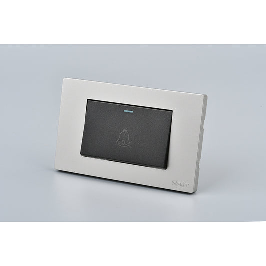 Interruptor Pulsador Simple 10A MET | Control de Iluminación Profesional Interior