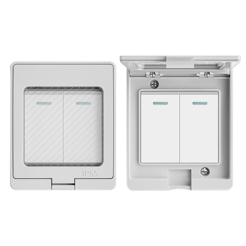 Interruptor Doble Estanco IP55 16A | Hydrobox Uso Exterior Certificado SEC