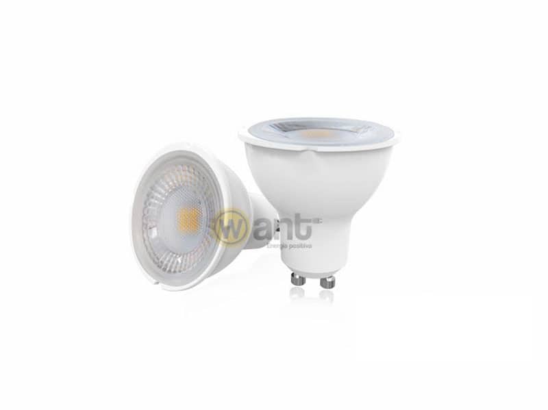 Ampolleta LED GU10 6W 38° 6500K | Iluminación Direccional Focalizada Profesional