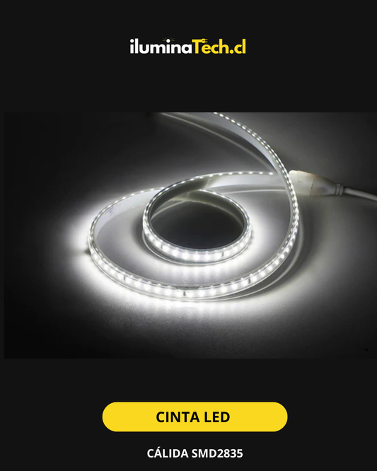 CINTA LED ECO 2835 120LEDS 8MM BLANCO