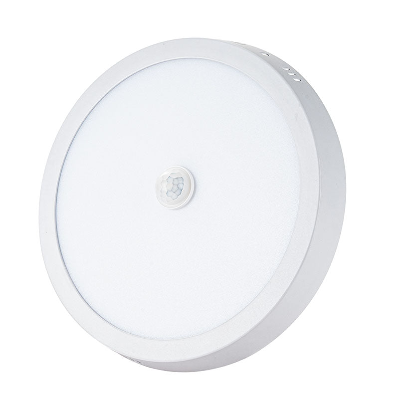 PANEL LED CON SENSOR SOBREPUESTO REDONDO 18W