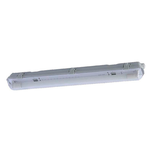 Estanco para Tubo LED 1×18W Transparente – 60 cm – IP65