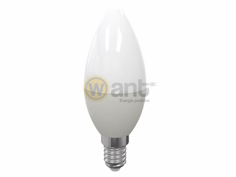 Ampolleta LED Vela E14 5W | Iluminación Decorativa Interior Eficiente
