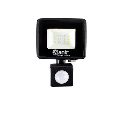 Foco Proyector LED Thin Light 10W con Sensor de Movimiento – Exterior IP65